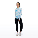 Mobile Cooling Technology Hoodie Women's Cooling Hooded LS Shirt - Ocean Heated Clothing