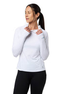 Mobile Cooling Technology Hoodie Women's Cooling Hooded LS Shirt  - White Heated Clothing - product view 4