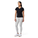 Mobile Cooling Technology Shirt Women's Cooling V-Neck Shirt - Black Heated Clothing