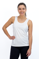 Mobile Cooling Technology Tank Women's Cooling Tank Top  - White Heated Clothing