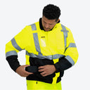 Mobile Warming Technology Men High-Vis Jacket Men’s Heated Clothing - product view 3