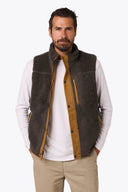 Mobile Warming Technology Vest Ranch High-Pile Vest Men's - Charcoal Heated Clothing - product view 7