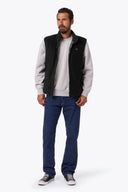 Mobile Warming Technology Vest Trek 2.0 Fleece Vest Men's - Black Heated Clothing - product view 4