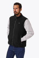 Mobile Warming Technology Vest Trek 2.0 Fleece Vest Men's - Black Heated Clothing