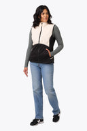 Mobile Warming Technology Vest Aria Hybrid Vest Women's - Cream/Black Heated Clothing - product view 4