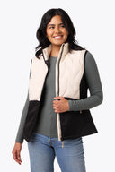 Mobile Warming Technology Vest Aria Hybrid Vest Women's - Cream/Black Heated Clothing - product view 5