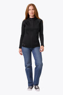 Mobile Warming Technology Baselayers Element Mid-Layer Full Zip Hoodie Women's - Black Heated Clothing - product view 4