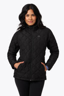 Mobile Warming Technology Jacket Trilogy 3 in 1 Jacket Women's - Black Heated Clothing - product view 7