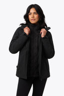 Mobile Warming Technology Jacket Trilogy 3 in 1 Jacket Women's - Black Heated Clothing