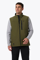 Mobile Warming Technology Vest Alpine 3.0 Heated Vest Men's - Olive Heated Clothing - product view 6
