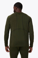 Mobile Warming Technology Baselayers Baselite Heated Baselayer Shirt Men’s - Forest Green Heated Clothing - product view 3