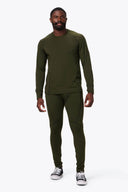 Mobile Warming Technology Baselayers Baselite Heated Baselayer Pant Men’s - Forest Green Heated Clothing - product view 5