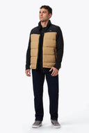 Mobile Warming Technology Vest Crest 2.0 Down Vest Men's - Tan/Black Heated Clothing - product view 4