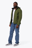 Mobile Warming Technology Jacket Crest Heated Jacket Men's - Olive Green Heated Clothing - product view 3
