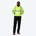 Mobile Warming Technology Hoodie HI-VIS Pullover Hoodie Men's Heated Clothing - product view 3