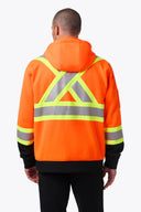 Mobile Warming Technology Hoodie Hi-Vis Zip Front Hoodie CSA / ANSI Men's - Hi-Vis Heated Clothing - product view 5