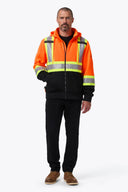 Mobile Warming Technology Hoodie Hi-Vis Zip Front Hoodie CSA / ANSI Men's - Hi-Vis Heated Clothing - product view 4
