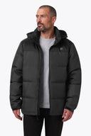 Mobile Warming Technology Jacket Summit Down Heated Jacket Men's - Grey/Black Heated Clothing - product view 5