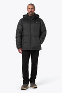 Mobile Warming Technology Jacket Summit Down Heated Jacket Men's - Grey/Black Heated Clothing - product view 4
