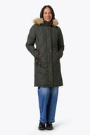 Mobile Warming Technology Jacket Carlyle Heated Jacket Women's - Forest Green Heated Clothing - product view 5