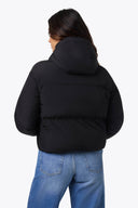 Mobile Warming Technology Jacket Cloud IX Crop Puffer Heated Jacket Women's - Black Heated Clothing - product view 7