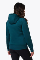 Mobile Warming Technology Hoodie Highland Heated Hoodie Women's - Dark Teal Heated Clothing - product view 6
