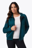 Mobile Warming Technology Hoodie Highland Heated Hoodie Women's - Dark Teal Heated Clothing - product view 4