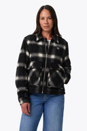Mobile Warming Technology Jacket Kodiak Plaid Heated Jacket Women's - Black/White Heated Clothing - product view 1
