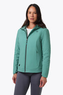 Mobile Warming Technology Jacket Luma Heated Jacket Women's - Teal Heated Clothing - product view 1