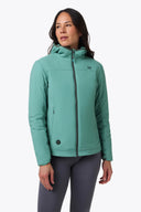 Mobile Warming Technology Jacket Luma Heated Jacket Women's - Teal Heated Clothing - product view 7