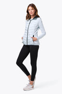 Mobile Warming Technology Jacket Ventani Hybrid Heated Jacket Women’s - Crystal Blue Heated Clothing - product view 4