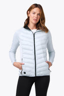 Mobile Warming Technology Jacket Ventani Hybrid Heated Jacket Women’s - Crystal Blue Heated Clothing - product view 5