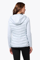 Mobile Warming Technology Jacket Ventani Hybrid Heated Jacket Women’s - Crystal Blue Heated Clothing - product view 6