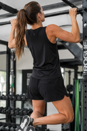 Fieldsheer Short Women's Everyday Athletic Short - Black Heated Clothing - product view 4